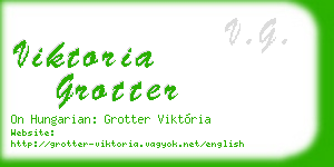 viktoria grotter business card